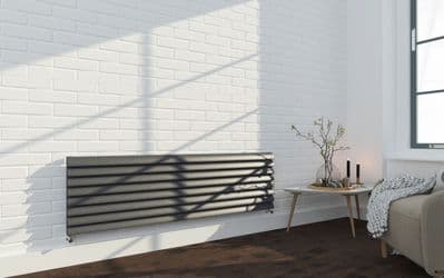 SP - Anthracite Designer 8 Bar Radiator - 475mm x 1600mm