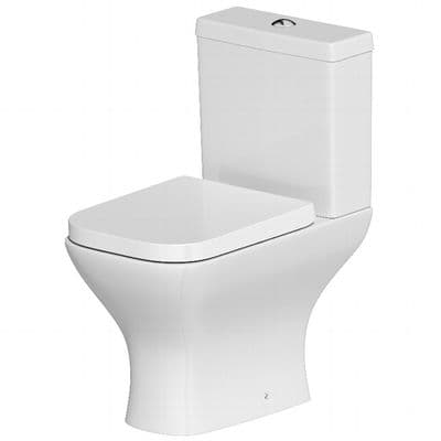 SP - Space Saver One Box Square Toilet, Seat and Cistern - 365mm