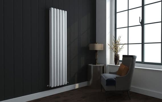 White Fancy Radiator SP - White Designer Radiator - 360mm x 1600mm