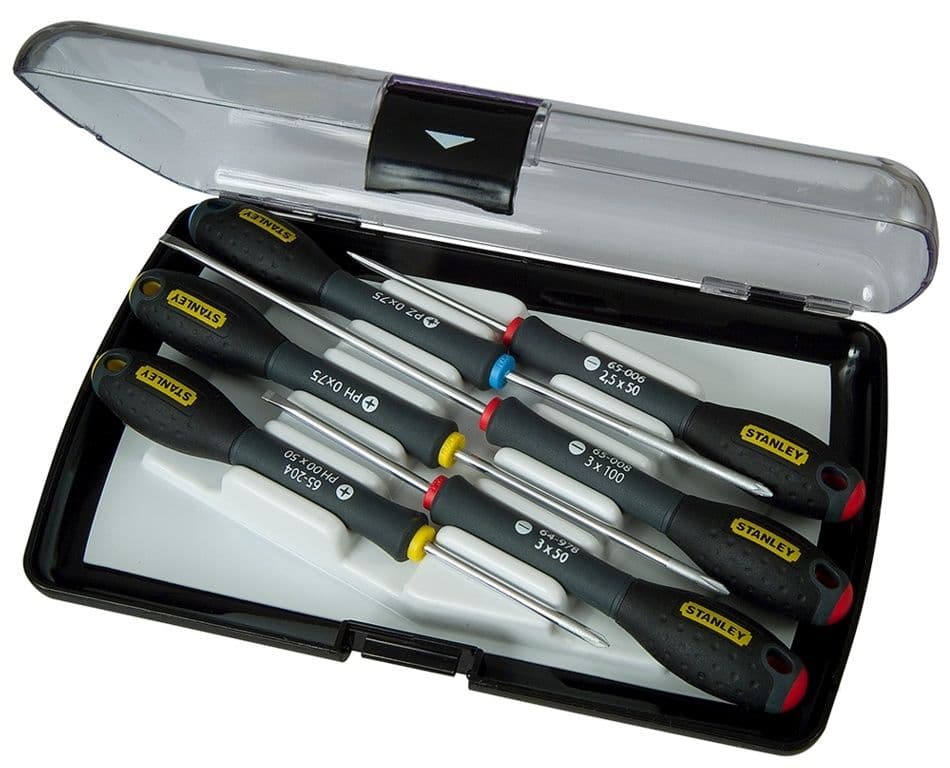 Stanley Precision Screwdriver Set 6 Piece stanley-precision-screwdriver-set-6-piece