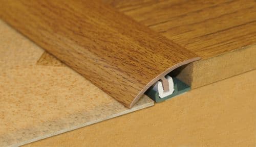 Stikatak Metal Effect Floor Threshold - Light Oak