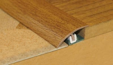 Stikatak Metal Effect Floor Threshold - Light Oak