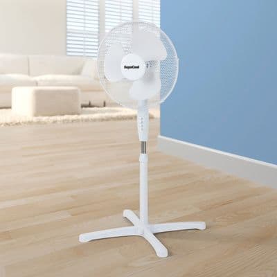 SupaCool Oscillating Stand Fan - 16