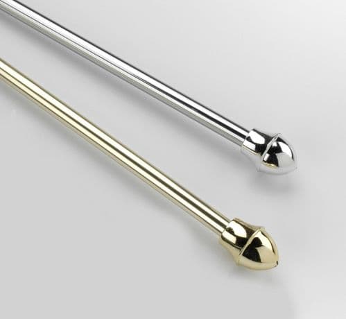 SupaDec Brass Cafe Rod - 135-225cm