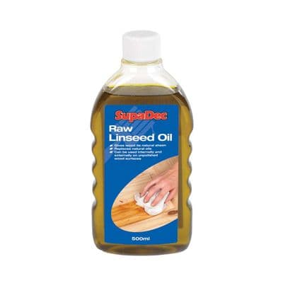 SupaDec Raw Linseed Oil - 500ml