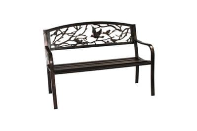 SupaGarden - Garden Furniture - Bird Back Metal Bench