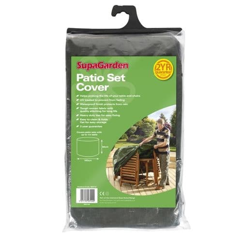 SupaGarden Round Patio Set Cover - 84cm x 163cm