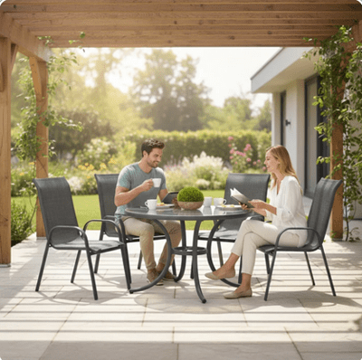 SupaGarden - Textilene 4 Seat Dining Set