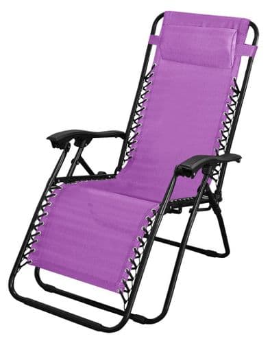 SupaGarden Zero Gravity Chair - Purple