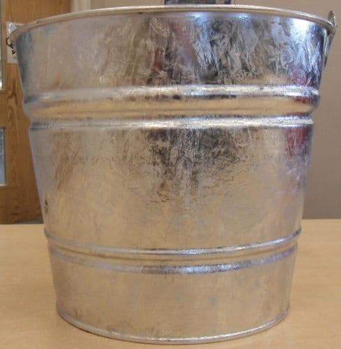 SupaHome Galvanised Bucket - 31cm 14L