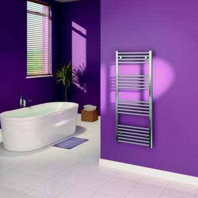 SupaPlumb - Chrome Straight Towel Rail - 500 x 1200mm