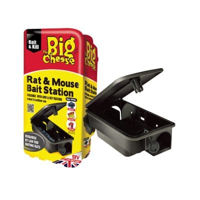 The Big Cheese Baited Rat & Mouse Station STV179
