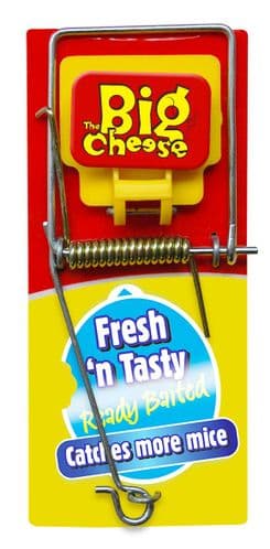 The Big Cheese Fresh Baited Mouse Trap STV 194