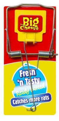 The Big Cheese Fresh Baited Rat Trap STV195