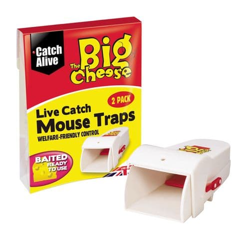 The Big Cheese Live Catch RTU Mouse Trap STV 155