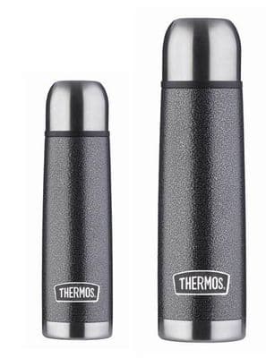 Thermos Hammertone Stainless Steel Flask - 0.5L