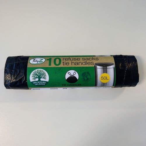 Tidyz Extra Strong Refuse Bags - Roll of 10