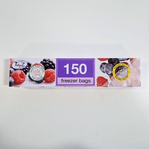Tidyz Freezer Bags Boxed - Pack 150