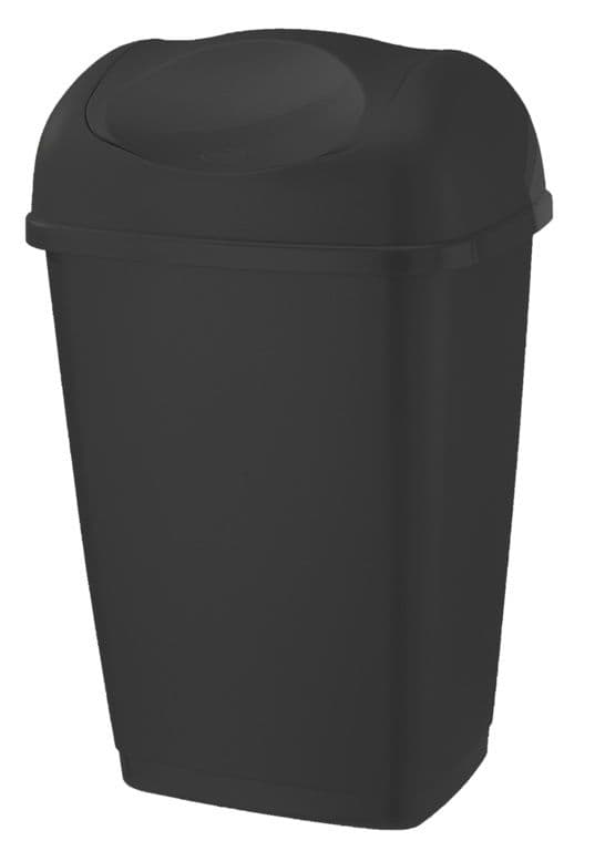 Tontarelli Swing Top Bin 50L Black