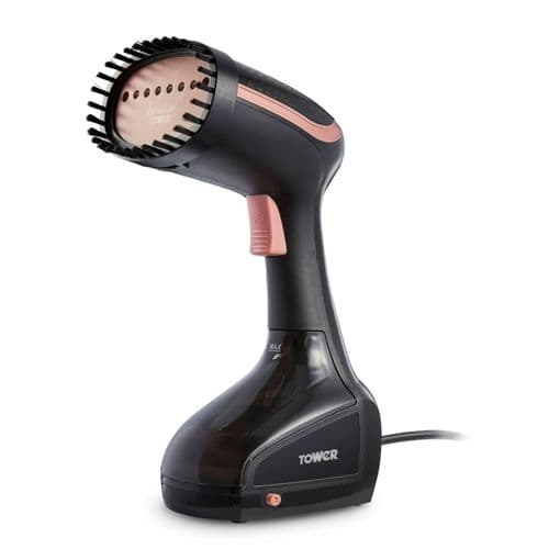 Tower Garment Steamer - Rose Gold & Black