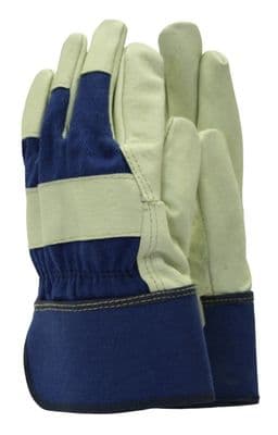 Town & Country Classics De-luxe Washable Leather Gloves - Men's Size - L