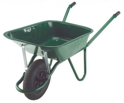 Walsall Wheelbarrow Endurance Heavy Duty Wheelbarrow - 90 Litre Green