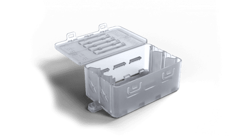 Wiska Konnektl T204 Clear Junction Box - IP20