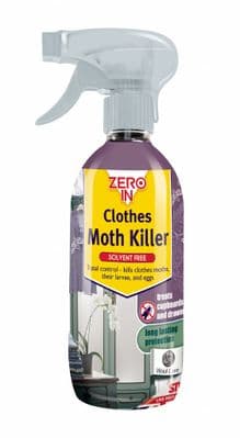 ZERO IN  Antibacterial Clothes Moth Killer Trigger - 500ml (ZER427)