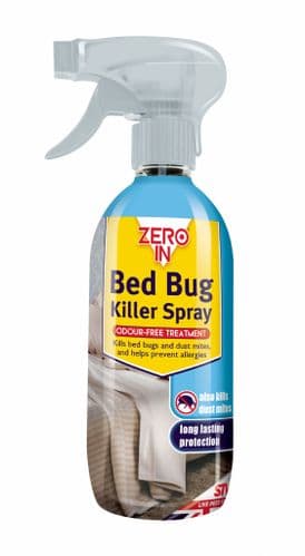 ZERO IN - Bed Bug & Dust Mite Killer Spray - 500ml (ZER983)