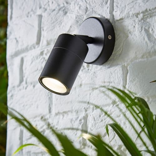 Zinc Leto 1 Light Adjustable - Black