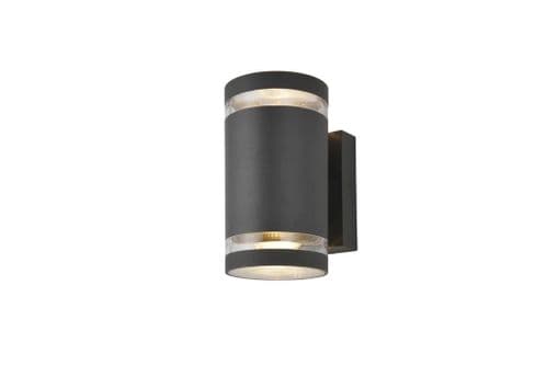 Zink Up & Down Wall Light - Grey