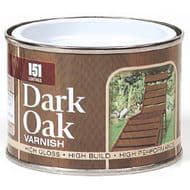 151 Coatings Varnish - 180ml Dark Oak