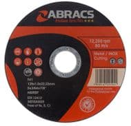 Abracs Cutting Disc - 125mmx1.0mm Pack 10