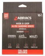 Abracs Hook & Loop Disc - Pack 10 150mm x 240g