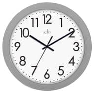 Acctim Abingdon Wall Clock - Grey 25.5cm