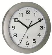Acctim Peron Wall Clock Silver - Silver