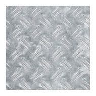 Alfer Checkerplate Aluminium Sheet - 250 x 500 x 1.5mm