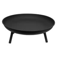 Benross Round Charcoal Fire Pit - Iron Black