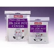 Caroline Jam Pot Covers (24) - 1lb