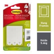 Command™ Medium White Picture Hanging Strips