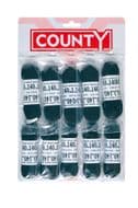 County Football Laces Black - Card 10