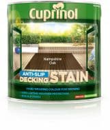 Cuprinol Anti Slip Decking Stain 2.5L - Hampshire Oak