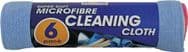 Granville Chemicals Microfibre Cleaning Cloth - 6 Pack