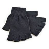 Laltex Mens Black Fingerless Magic Gloves