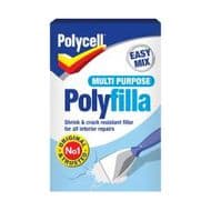 Polycell Polyfilla Multi Purpose White Powder Filler - 900g Box