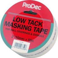 Rodo Low Tack Masking Tape - 2"/50mm x 50m