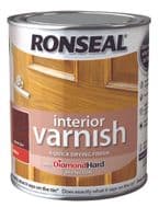 Ronseal Interior Varnish Gloss 250ml - Dark Oak