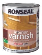 Ronseal Interior Varnish Matt 250ml - Dark Oak
