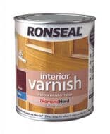 Ronseal Interior Varnish Satin 250ml - Teak