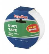 SupaDec 50m Duct Tape - White